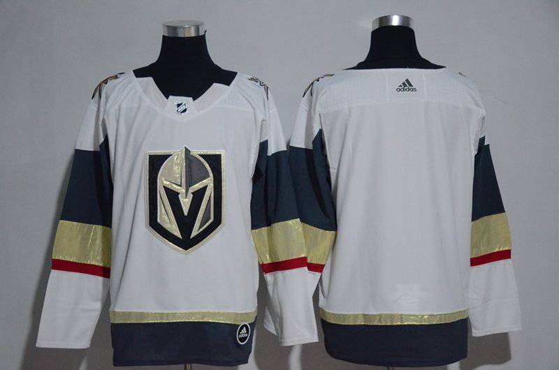 Women Vegas Golden Knights Blank Fanatics Branded Breakaway Home White Adidas NHL Jersey->->Women Jersey